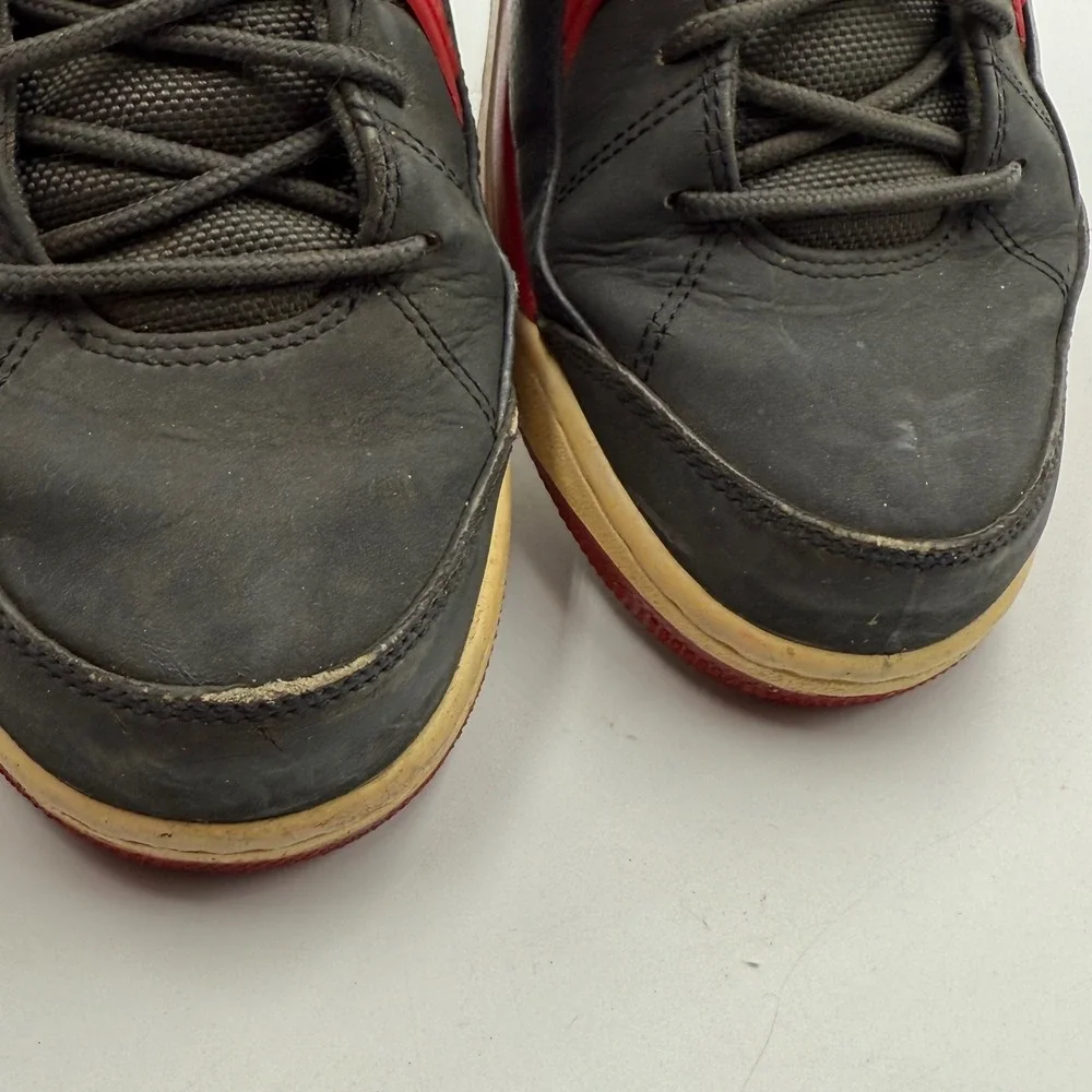 Nike Jordan Flight 45 Bred Black Red Sneakers‎ Mens 11 Retro Basketball Shoes